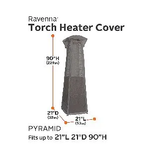 Classic Accessories Ravenna Pyramid Heater Cover Dimensions