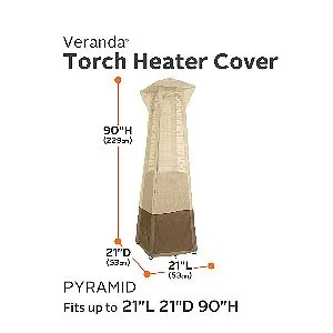 Classic Accessories Veranda Pyramid Heater Cover Dimensions