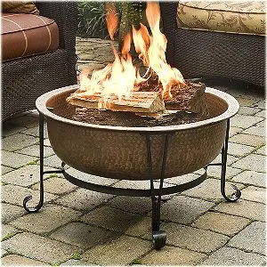 CobraCo FTCOPVINT-C Copper Fire Bowl