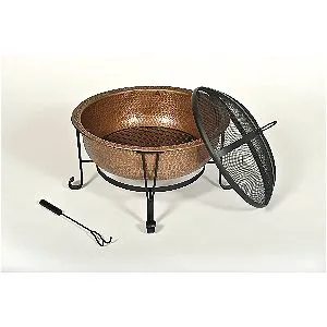 CobraCo FTCOPVINT-C Copper Fire Pit Set