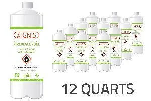 Ignis Bio Ethanol Fuel 12 Pack