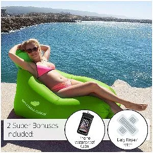 Inflatable Cloud Lay Bag, Lounger Air Filled Balloon Laysack