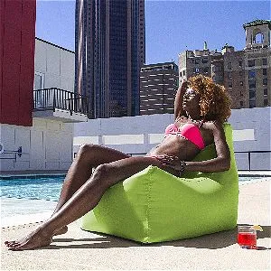 Jaxx Juniper Outdoor Bean Bag Chair Lime Green