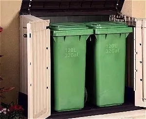 Keter Store It Out MIDI Trashcan Storage Shed