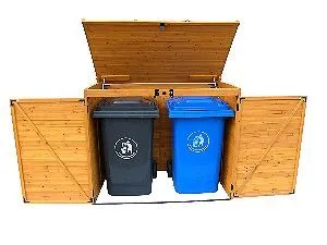 Leisure Season Garbage Can Shed