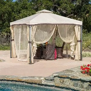 Sonoma Outdoor Soft Top Gazebo with Mosquito Netting