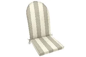 Sunbrella Solana Seagull Knife Edge Adirondack Chair Cushion by Easy Way Products