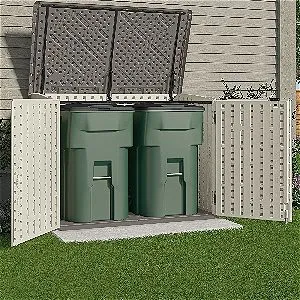 Suncast BMS4700 Trashcan Storage Shed