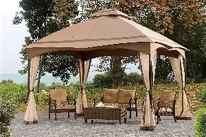 Sunjoy 10 x 12 Soft Top Gazebo
