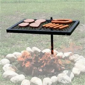 Texsport Swivel Grill, the Best Fire Pit Grates Available!