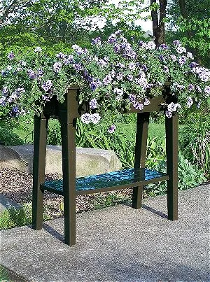 Adams 36in Garden Planter, Earth Brown