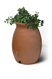 Algreen Castilla Rain Barrel in Terra Cotta