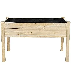 Best Choice Products Elevated Raised Garden Bed Side View