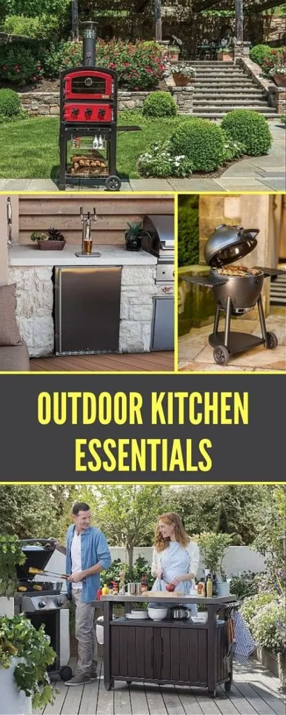 outdoor kitchen essentials