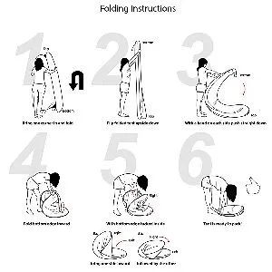PARTYSAVING 6 FT Outdoor Pop-up Room Instructions