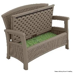Suncast ELEMENTS Storage Bench