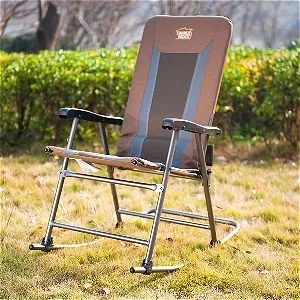 Timber Ridge Smooth Glide Lightweight Padded Folding Rocking Chair