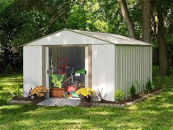 Arrow Oakbrook High Gable Steel Storage Shed