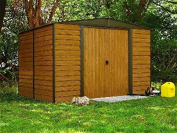 Arrow Woodridge Steel Storage Shed