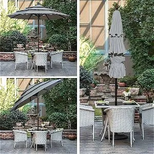 Elite Shade Sunbrella 9Ft Commercial Patio Umbrella