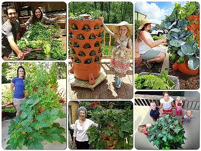 Garden Tower 2 In action