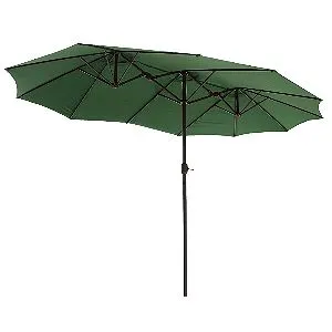 Le Papillon 14 ft Patio Umbrella Green