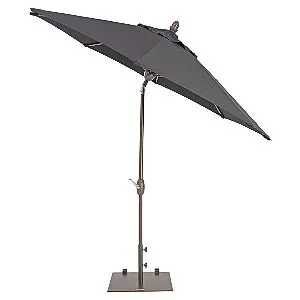TrueShade Plus Patio Umbrella in Sunbrella Black