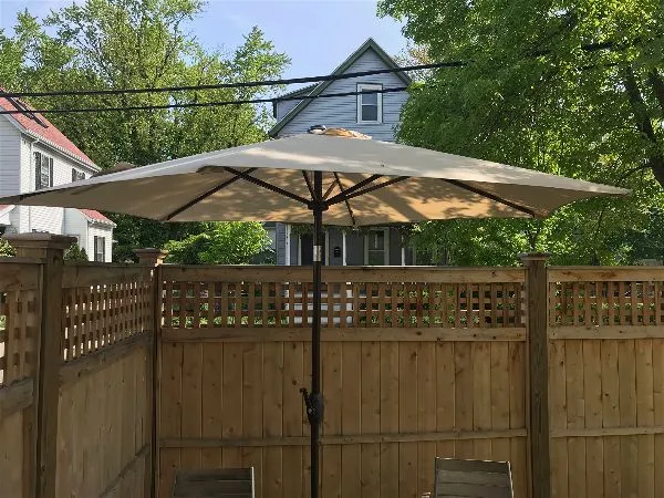 9ft Abba Patio Tilting Umbrella