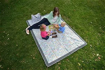 Jj Cole Outdoor Blanket in Blue Orbit