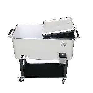 Palm Springs Outdoor 80 Quarts Portable Rolling Cooler