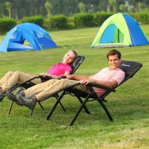 KingCamp Zero Gravity Patio Lounge Chair Oversized XL