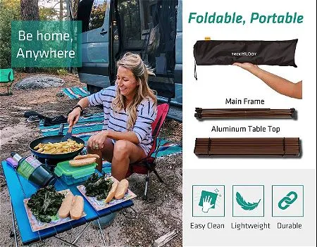 Trekology Portable Roll-Up Table