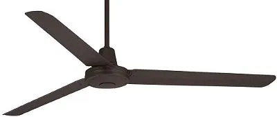 Casa Vieja Turbina Oil-Rubbed Bronze Ceiling Fan 60in