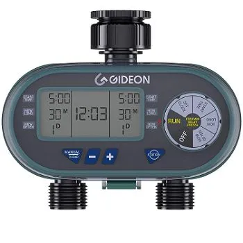 Gideon Dual-valve Hose Irrigation Water Timer