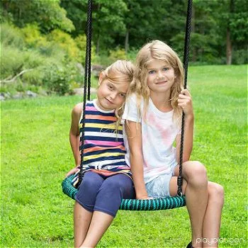 Play Platoon Spider Web Tree Swing