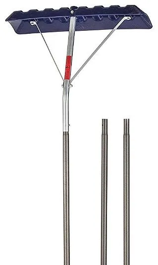 Garant GPRR24U Yukon 24-Inch Poly Blade Snow Roof Rake