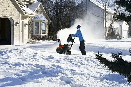 start a snowblower