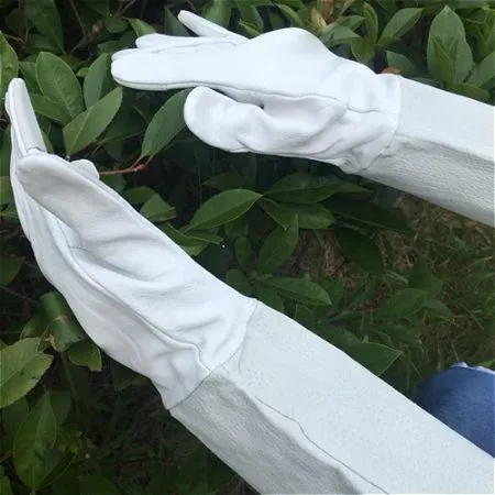 Garden Grip Pigskin Gauntlets, the best Gardening Gloves for Thorns