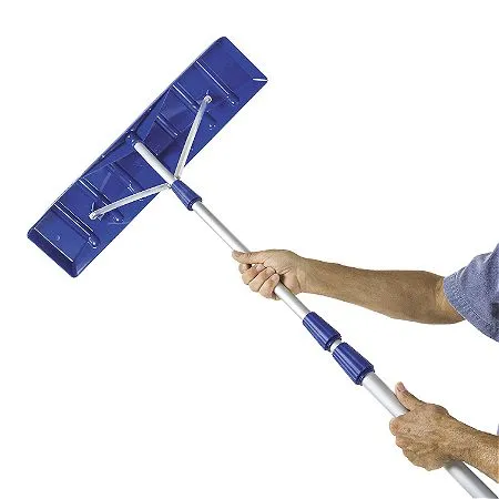 Snow Joe RJ204M 21’ Twist-n-Lock Telescoping Snow Shovel Roof Rake