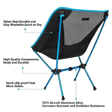 Sunyear Compact Folding Festival Chair