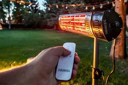Muskoka Lifestyle Products 1500 Watt Electric Heater w Remote