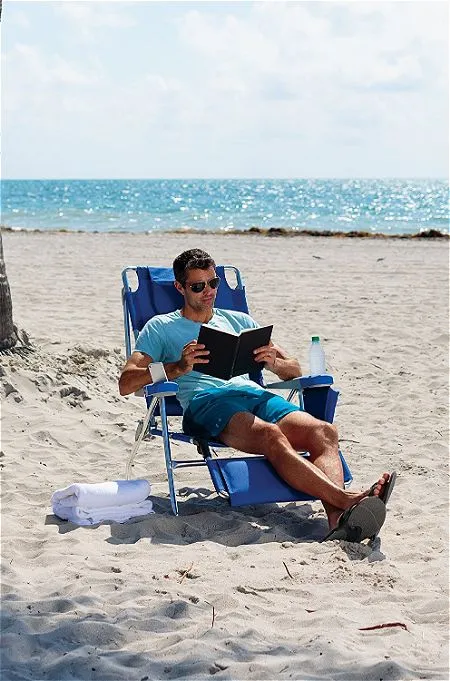 Rio Beach Face Opening Sunbed High Seat Beach Chair