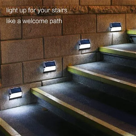 Roopure Solar Stair Step Lights