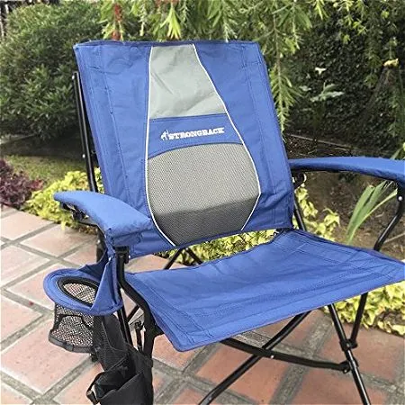 STRONGBACK Elite Folding Camping Chair with Lumbar Support
