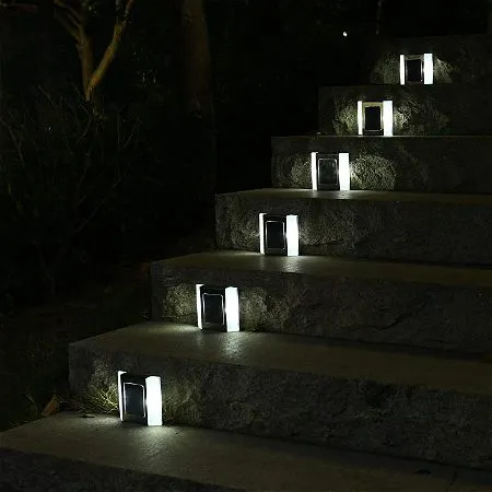 Siedinlar 4 Pack Solar Deck Lights