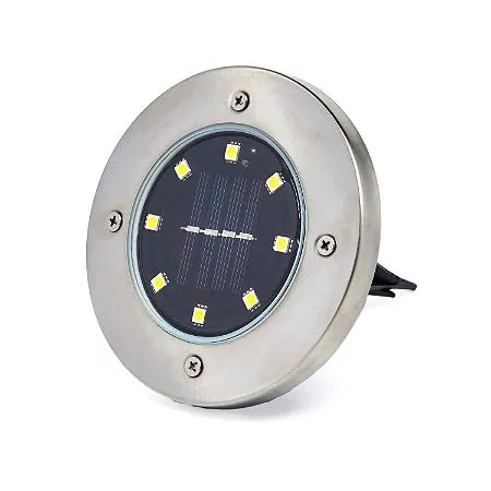 UniKo Solar Disk Lights Outdoor Lighting Pack-Waterproof Landscape Yard Light