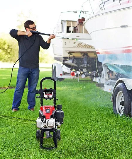 Clean Machine by Simpson 60972 2400 PSI at 2.0 GPM Pressure Washer
