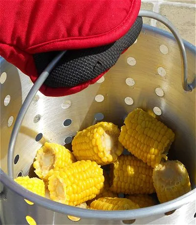 Corn in the King Kooker