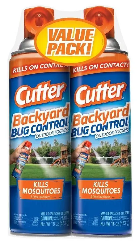 Cutter 65704 Backyard Bug Control Outdoor Fogger 2 Pack