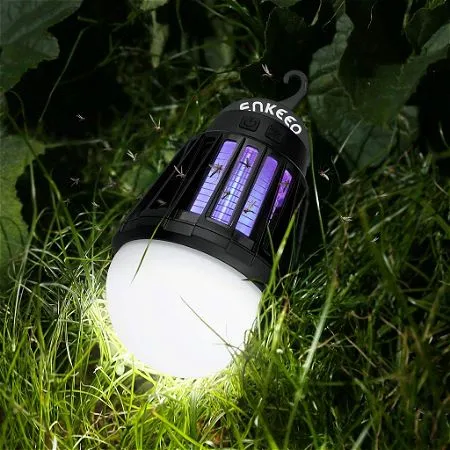 ENKEEO 2-in-1 Lantern Bug Zapper